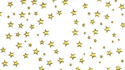 XMAS Stars - stars. Confetti celebration, Falling golden abstract decoration for party, birthday celebrate,