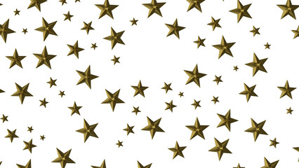 XMAS Stars - stars. Confetti celebration, Falling golden abstract decoration for party, birthday celebrate,