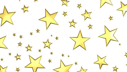 Fototapeta premium XMAS Stars - stars background, sparkle lights confetti falling. magic shining Flying christmas stars on night