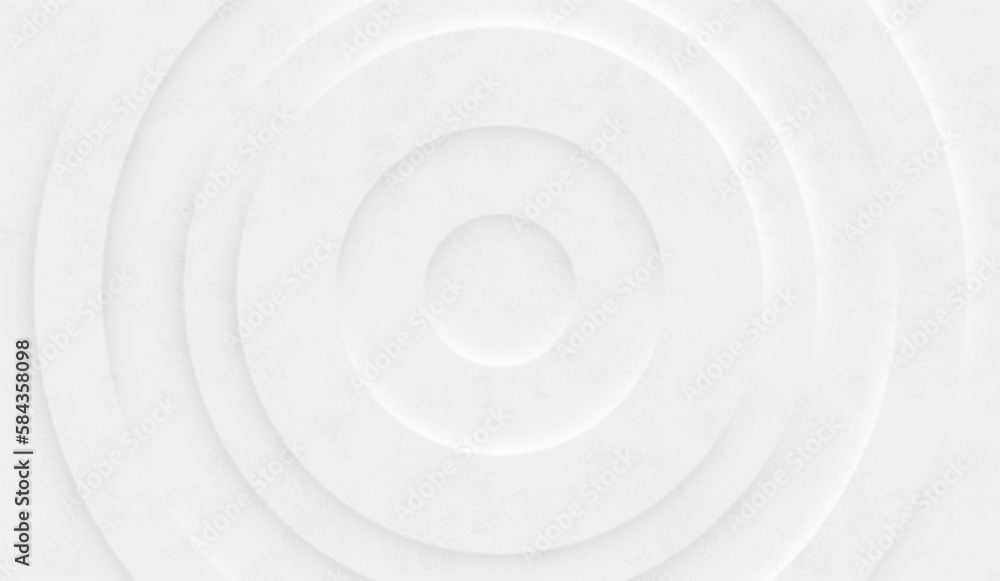 Poster modern abstract background vector. elegant circle design