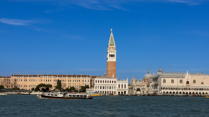 Fototapeta na wymiar Venice - urban landscape, historic old town, city on the water