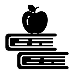 Back To School Glyph Icon