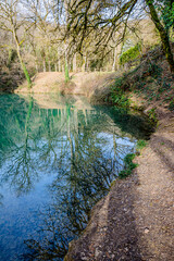 Le Lac Bleu de Vareilles à Ambérieu-en-Bugey