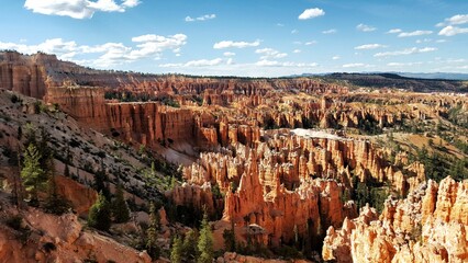 Bird's eye view of Bryce Canyon National Park