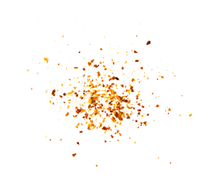 Cayenne pepper isolated on transparent png