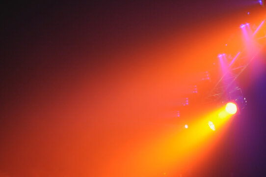 laser lights during concert