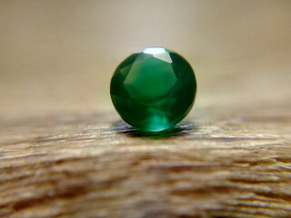 natural green agate stone