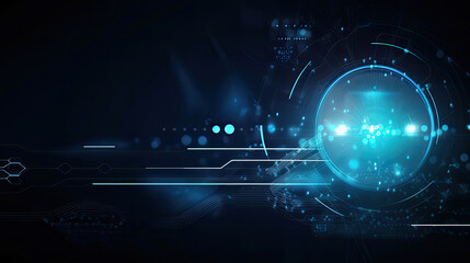 unique tech-inspired background with clean lines, out of focus lighting, bokeh and geometric patterns, shapes with an ethereal glow