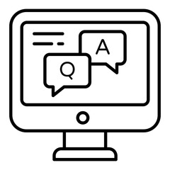 Online Paper Outline Icon