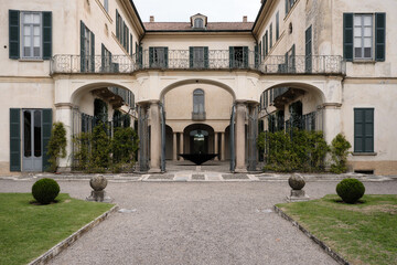 Fototapeta na wymiar Villa Panza, Varese