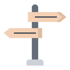 Directions Flat Icon