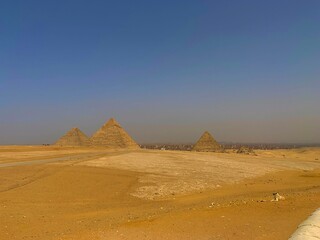 Pyramides in Giza