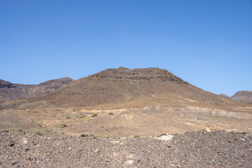 Mountains in Natural Park Jandia, Fuerteventura