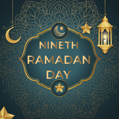 Nine Ramadan Kareem Mubarak Day Posts
