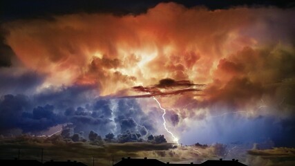 Colorful Summer Storm