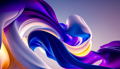 Modern Abstract Background, Gradient Design element for backgrounds, banners, wallpapers, posters and covers. AI Generative