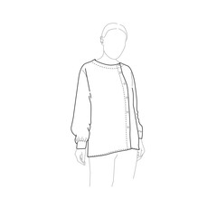 Female fashion illustration