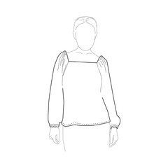 Female fashion illustration