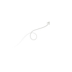 Hand drawn black arrow mark icons