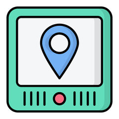 Route Map Line Color Icon