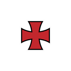 Symbol of the Templar Crusaders