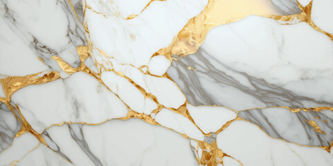 Fototapeta premium white marble texture background. Close up of a white marble textured. White marble stone texture with golden veins. Golden white marble background texture. Marble with golden texture background vector