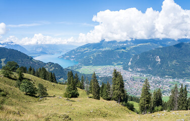 View from the Schynige Platte, Switzerland