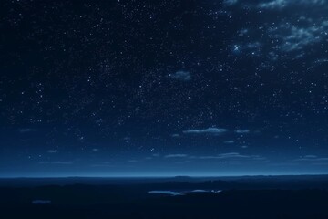 Naklejka na ściany i meble Night sky with stars background