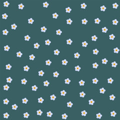 Floral seamless pattern with small flowers. Pretty for fabric, textile, wallpaper