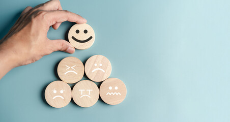 Select positive emotion icon, mental health assessment max positive. Thinking boost energy or fresh...