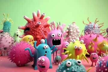 Hungry Bacteria Generative AI