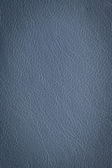 Dark blue leather texture used as luxury classic background. Imitation artificial leather texture background