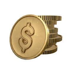 USD coin financial independence and well-being, source of regular income, cryptocurrency icon