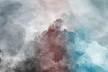 Abstract Smoke Transparent Background