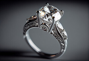 stylish diamond ring