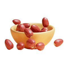 
3d ramadan dates food or 3d ramadan dates food illustration
