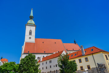Fototapeta premium Bratislava, Slovakia: St Martin's Cathedral; the cathedral of Bratislava