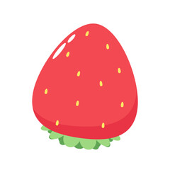 strawberry vector. free space for text. wallpaper. background. symbol. logo.