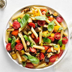 Ratatouille pasta salad