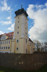 Delitzsch Germany historical castle with tower