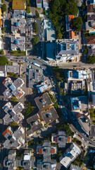 Paisagem Urbana Cidade Florianopolis Centro Trindade Itacorubi Beira Ilha Mar Ba&iacute;a Norte Morro da Cruz Pr&eacute;dios Arquitetura Engenharia Urbanismo Santa Catarina Por do Sol Drone A&eacute;rea 