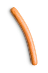 Tasty sausages. Frankfurters isolated on white background.