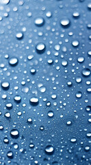 water drops on glass. created with generative AI technology