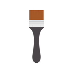 paint brush flat design vector illustration