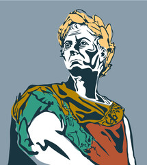 portrait of a Julio Cesar