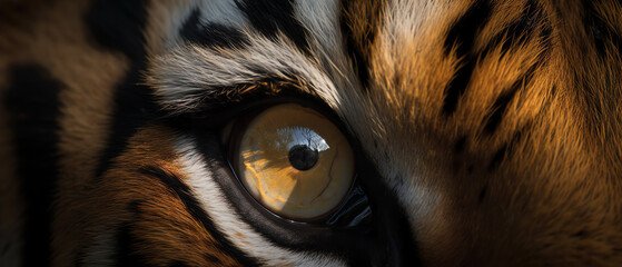 Animal Eye Close Up, Tiger