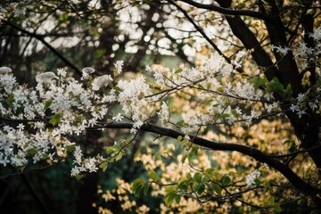 Fototapeta na wymiar Blossom tree in spring