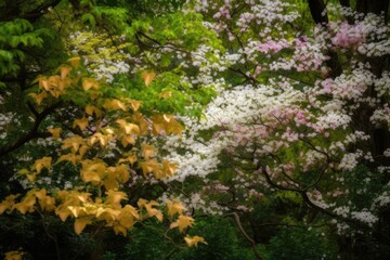 Blossom tree in spring