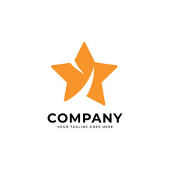 star logo icon and logo template