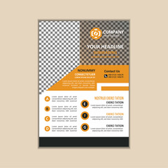 Clean and Professional Flyer Design - Perfect for Promoting Your Business